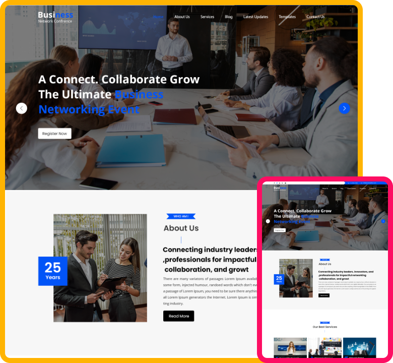 Free Conference WordPress Theme