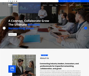 Business Networking WordPress Theme