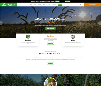 Free Ecology WordPress Theme