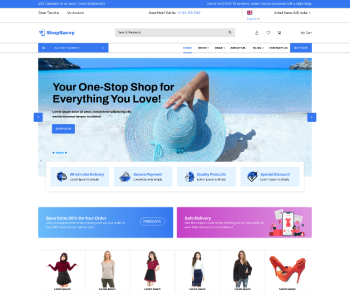 Ecommerce Shop WordPress Theme