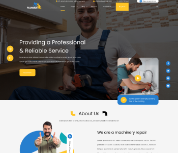 Plumbing WordPress Theme