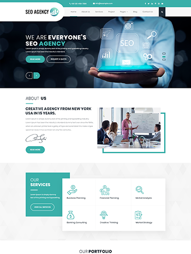 Seo Agency WordPress Theme