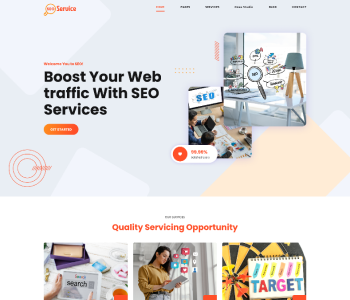 Free SEO Agency WordPress Theme