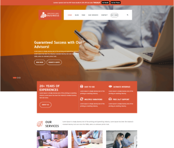 Startup Solutions WordPress Theme